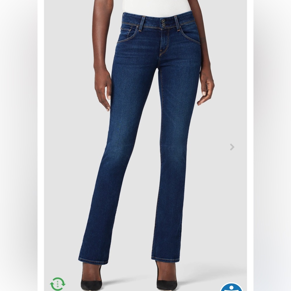 Hudson Beth Mid-Rise Baby Bootcut Jean